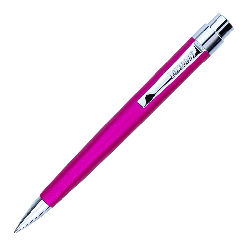 Diplomat Magnum Ballpoint Pen Hot Pink