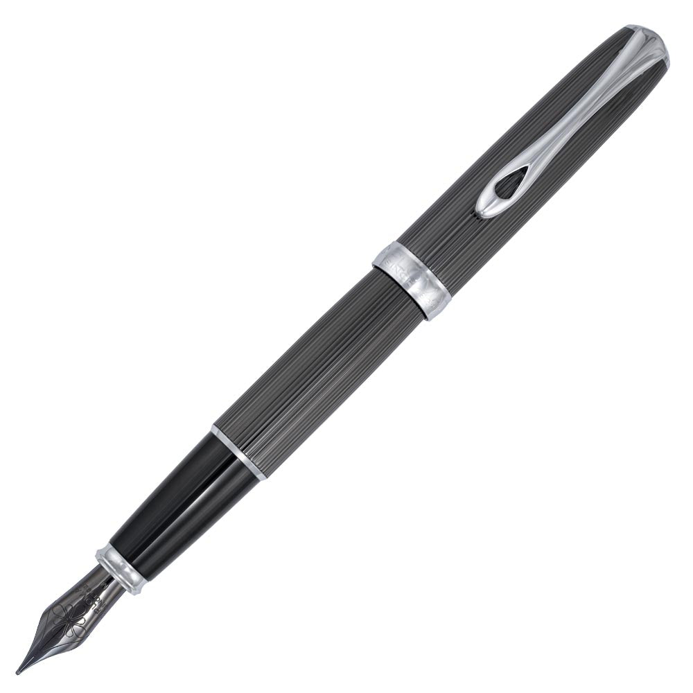 Diplomat Excellence A2 Fountain Pen Guilloche Black