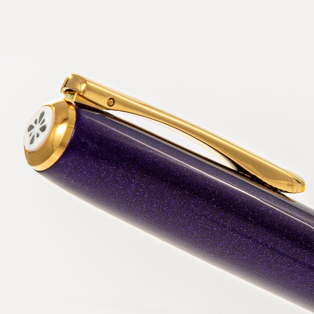 Diplomat Excellence A2 Skyline Fountain Pen Violet Rain