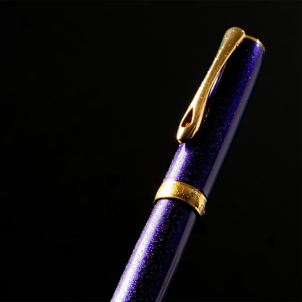 Diplomat Excellence A2 Skyline Fountain Pen Violet Rain