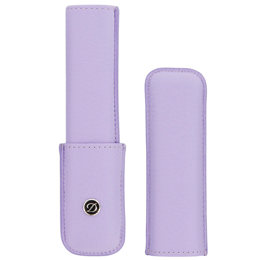 S.T. Dupont Rigid Pen Case 1 Pen Lavender