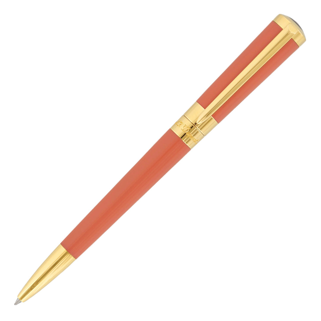 S.T. Dupont Liberte Ballpoint Pen Coral Gold