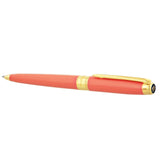 S.T. Dupont Line D Eternity Ballpoint Pen Coral and Gold
