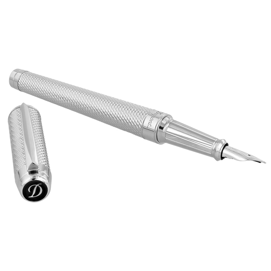 S.T. Dupont Line D Eternity Fountain Pen Palladium