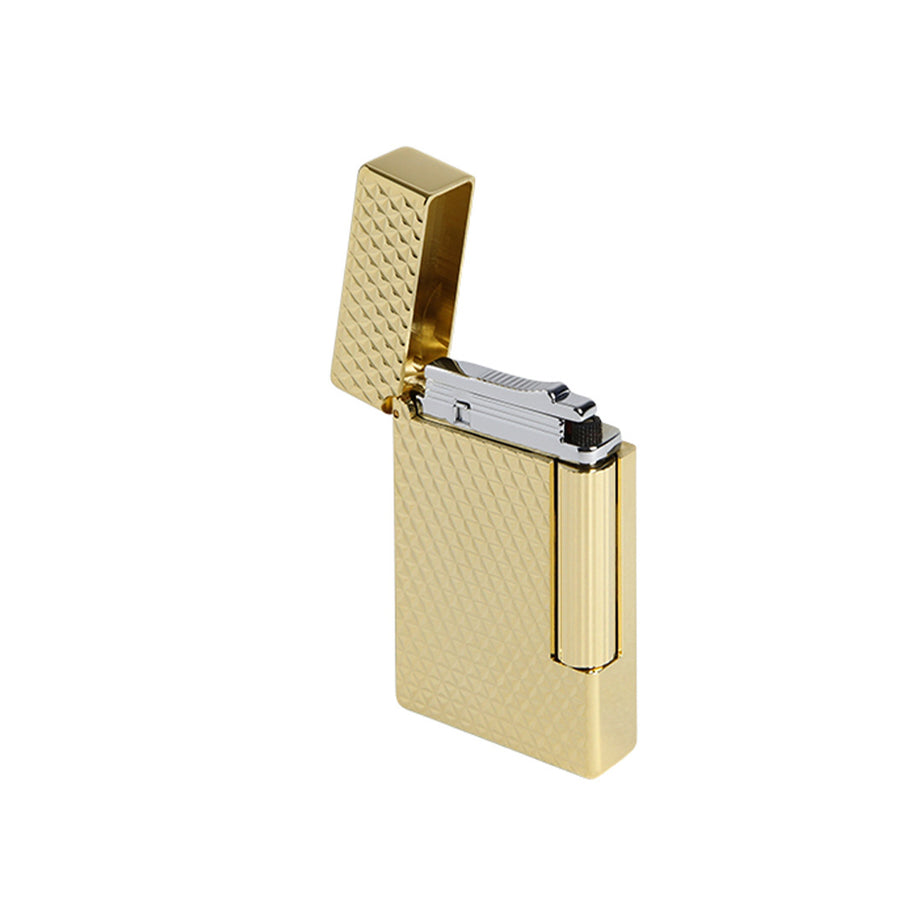 DUPONT INITIAL FIREHEAD GOLDEN LIGHTER