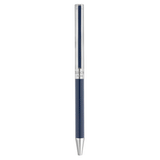 S.T. Dupont Classique Ballpoint Pen Blue and Palladium
