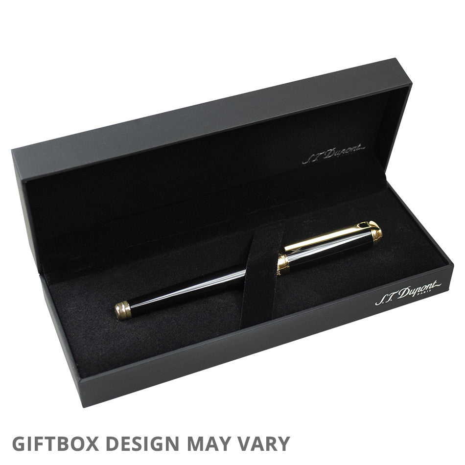 S.T. Dupont Liberte Fountain Pen Black by S.T. Dupont at Cult Pens