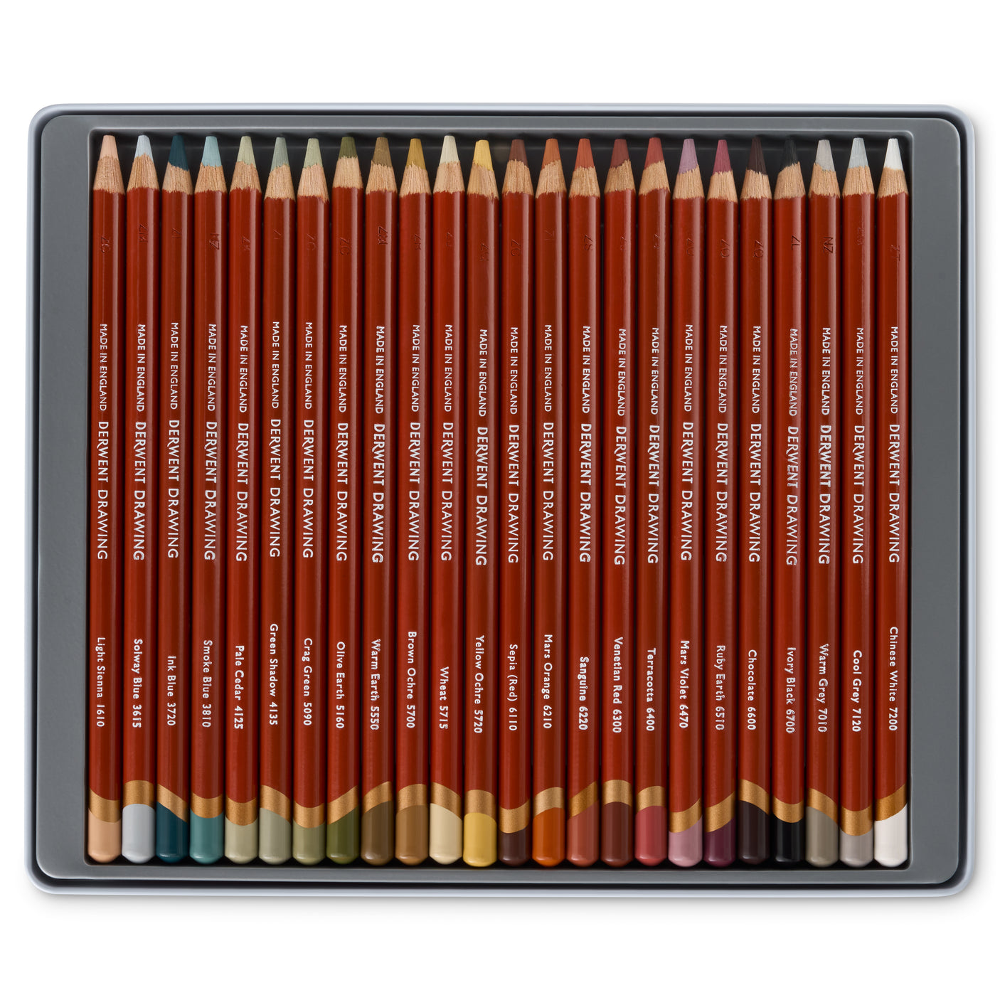 Derwent Drawing Pencil Tin of 24