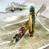 Esterbrook Estie Fountain Pen Botanical Gardens Gold Needlepoint Nib