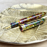 Esterbrook Estie Fountain Pen Botanical Gardens Gold Needlepoint Nib