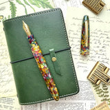 Esterbrook Estie Oversize Fountain Pen Botanical Gardens Gold Needlepoint Nib