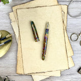 Esterbrook Estie Oversize Fountain Pen Botanical Gardens Gold Needlepoint Nib