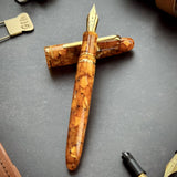 Esterbrook Estie Fountain Pen Honeycomb With Gold Trim