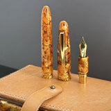 Esterbrook Estie Fountain Pen Honeycomb With Gold Trim