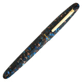 Esterbrook Estie Oversize Fountain Pen Nouveau Bleu with Gold Trim Custom Scribe Nib
