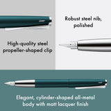 Lamy Studio Fountain Pen Petrol