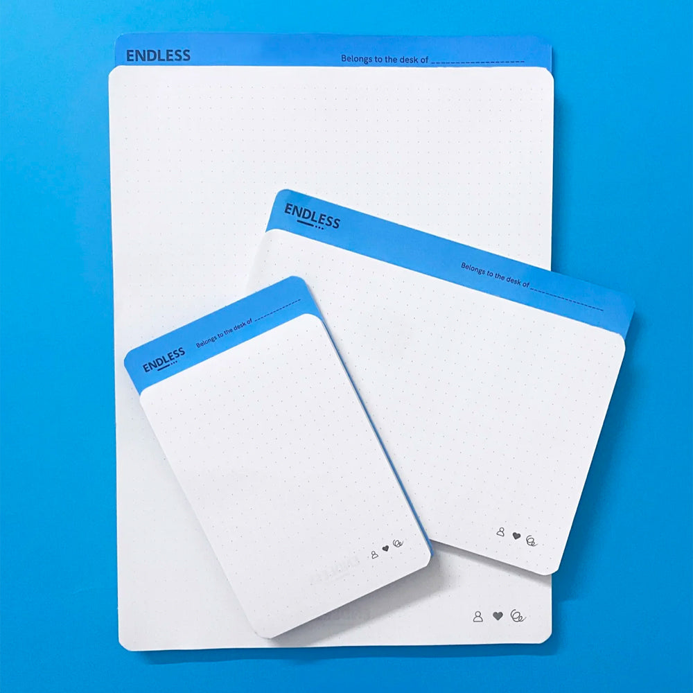 Endless Creative Block Tear-Off Notepads A4 by Endless at Cult Pens