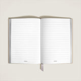 Montblanc Medium Notebook Cloudy Beige Leather Lined