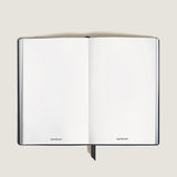 Montblanc Small Notebook Ink Blue Leather Blank
