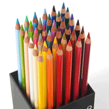 Fabriano Pastelli Acquerello Watercolour Pencil Box of 36