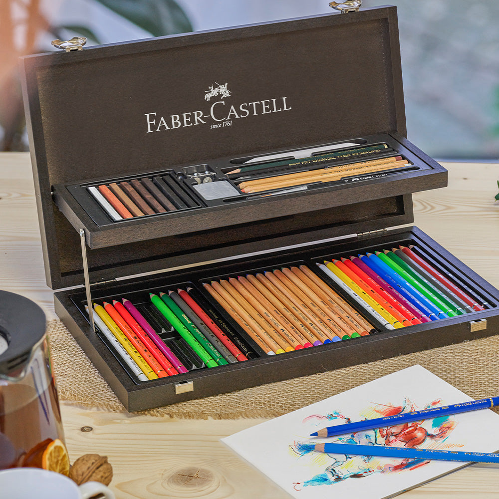 Faber-Castell Art & Graphic Compendium Box by Faber-Castell at Cult Pens