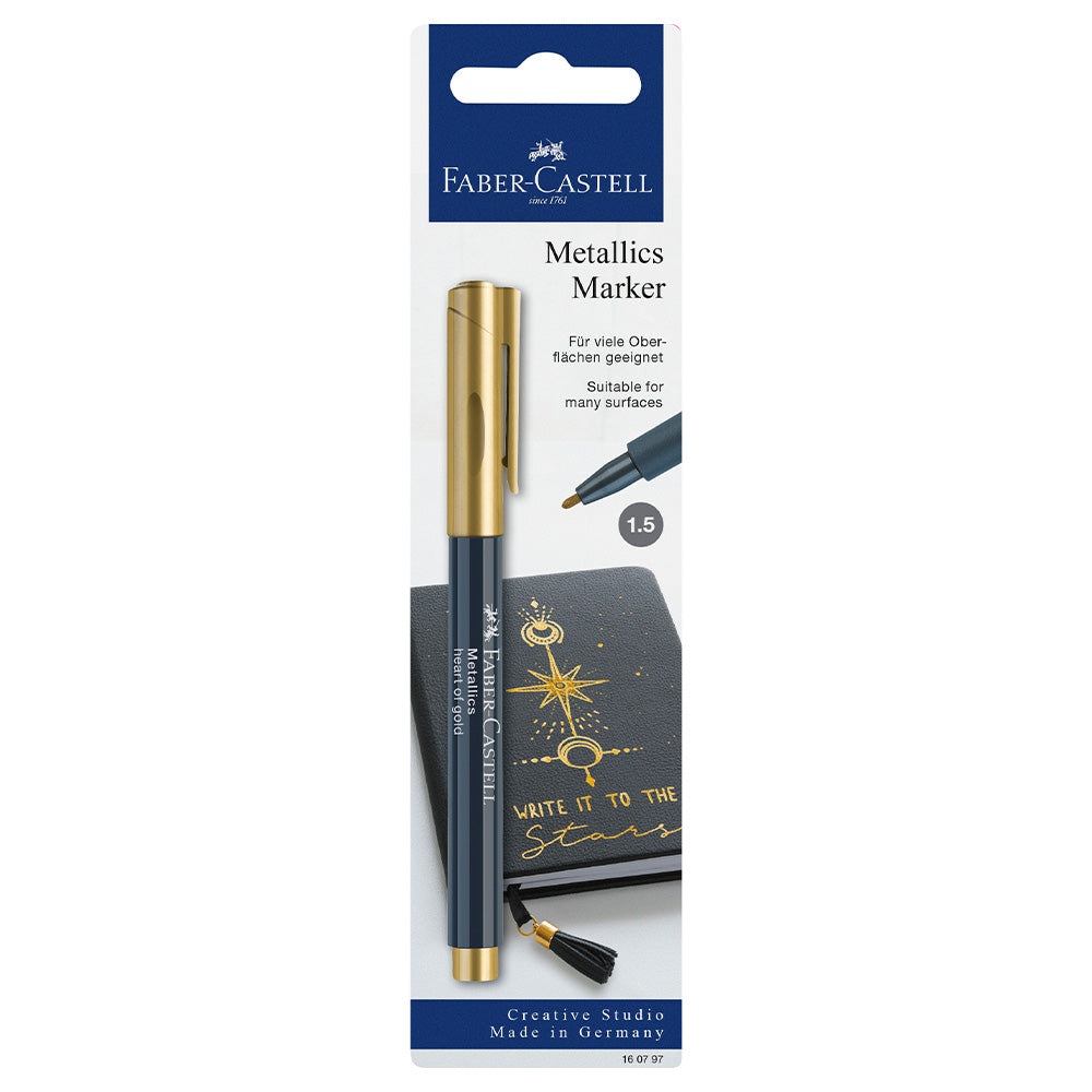 Faber-Castell Metallic Marker Gold by Faber-Castell at Cult Pens