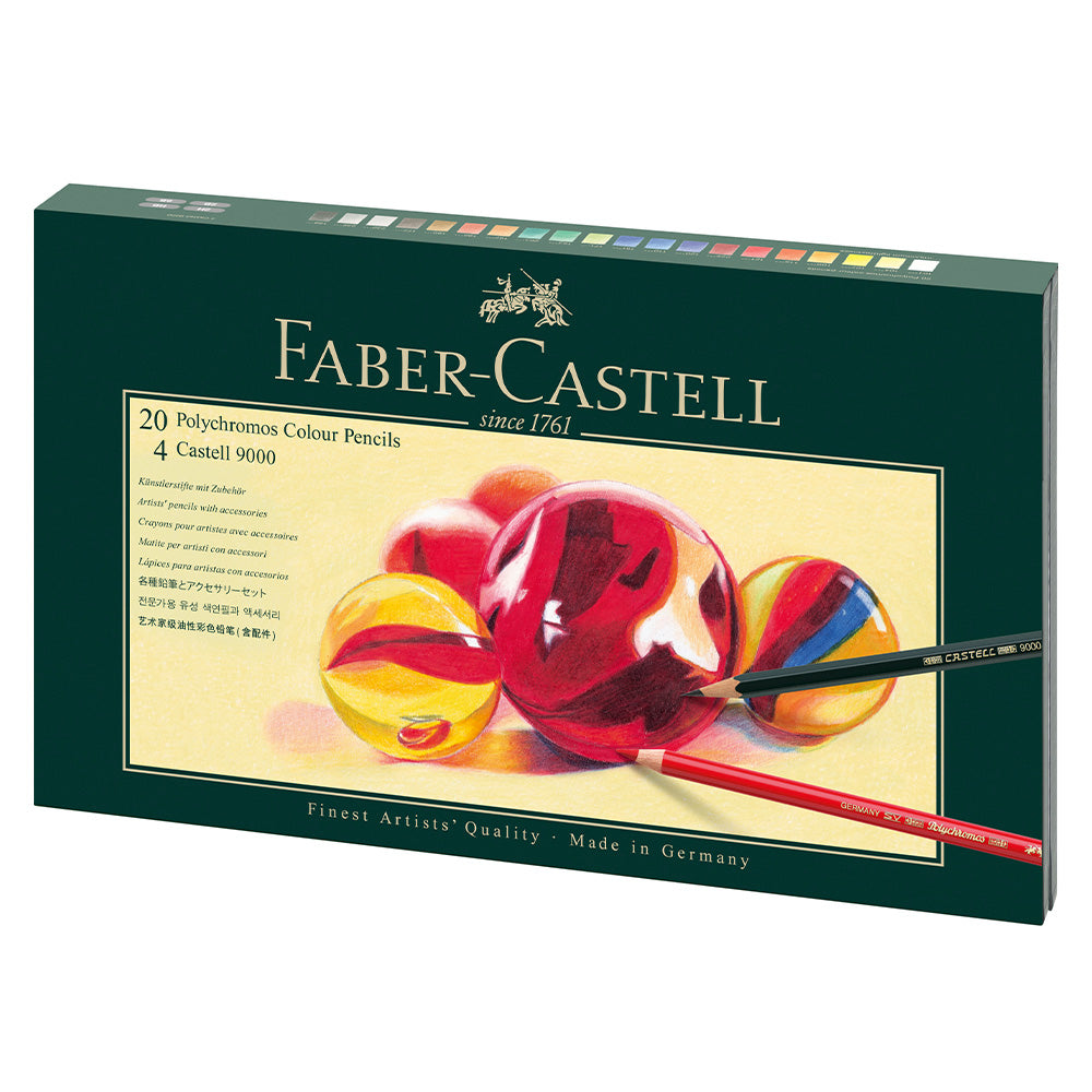 Faber-Castell Polychromos Gift Set & Accessories by Faber-Castell at Cult Pens