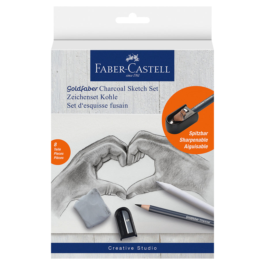 Faber-Castell Goldfaber Charcoal Set of 9