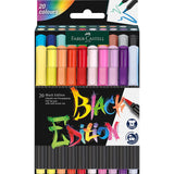 Faber-Castell Brush Pens Black Edition Set of 20