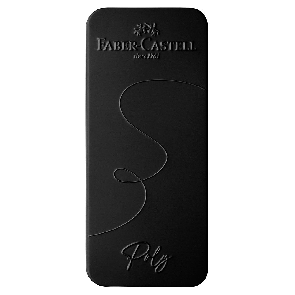 Faber-Castell Poly Fountain Pen and Ballpoint Set Black