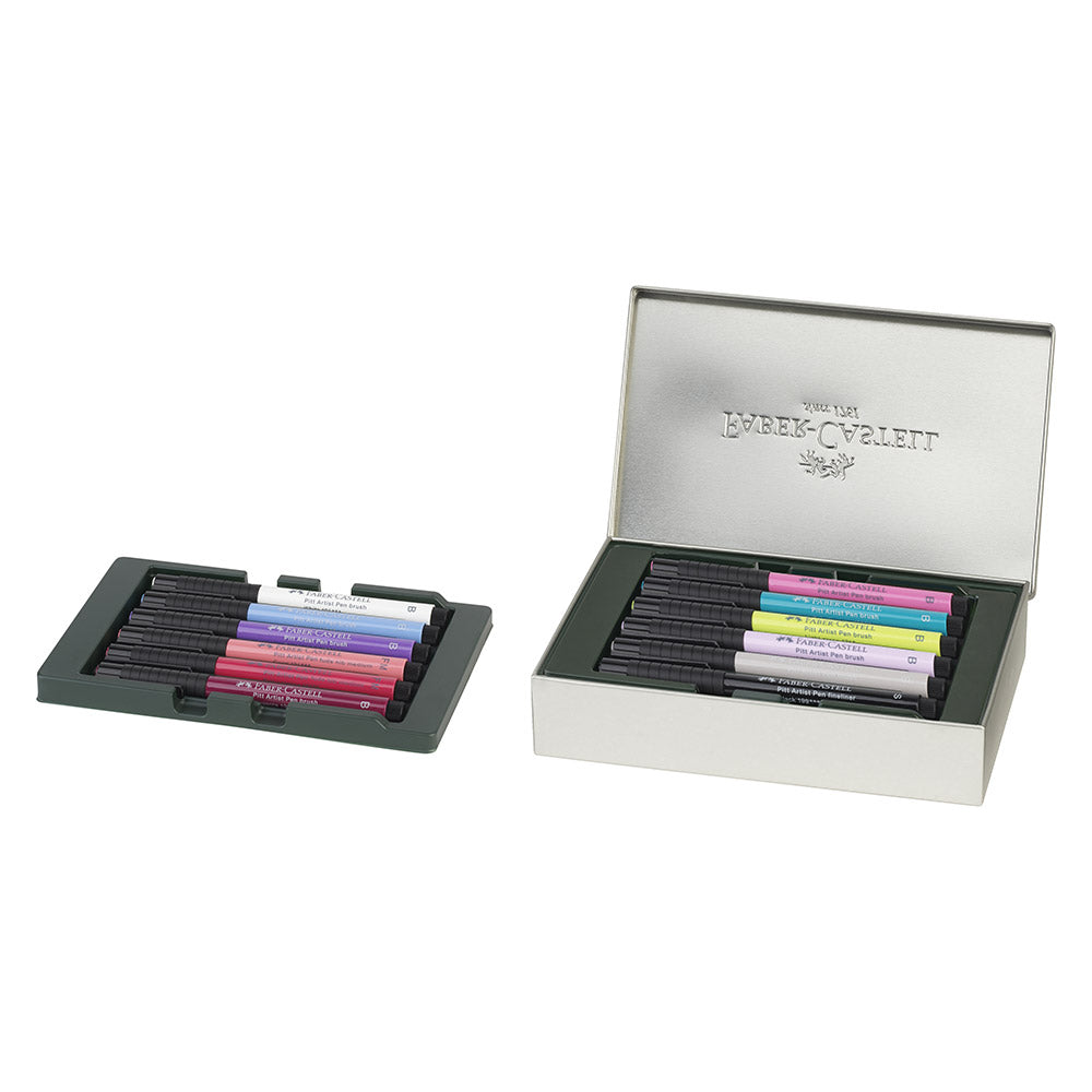 Faber-Castell Pitt Artist Brush Pen City Gift Set of 12 Tokyo