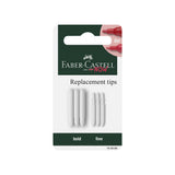 Faber-Castell Multimark Acrylic Dual Marker Set of 6 Replaceable Tips