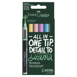 Faber-Castell Multimark Acrylic Brush Set of 6 Pastel