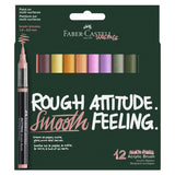 Faber-Castell Multimark Acrylic Brush Set of 12 Cottage