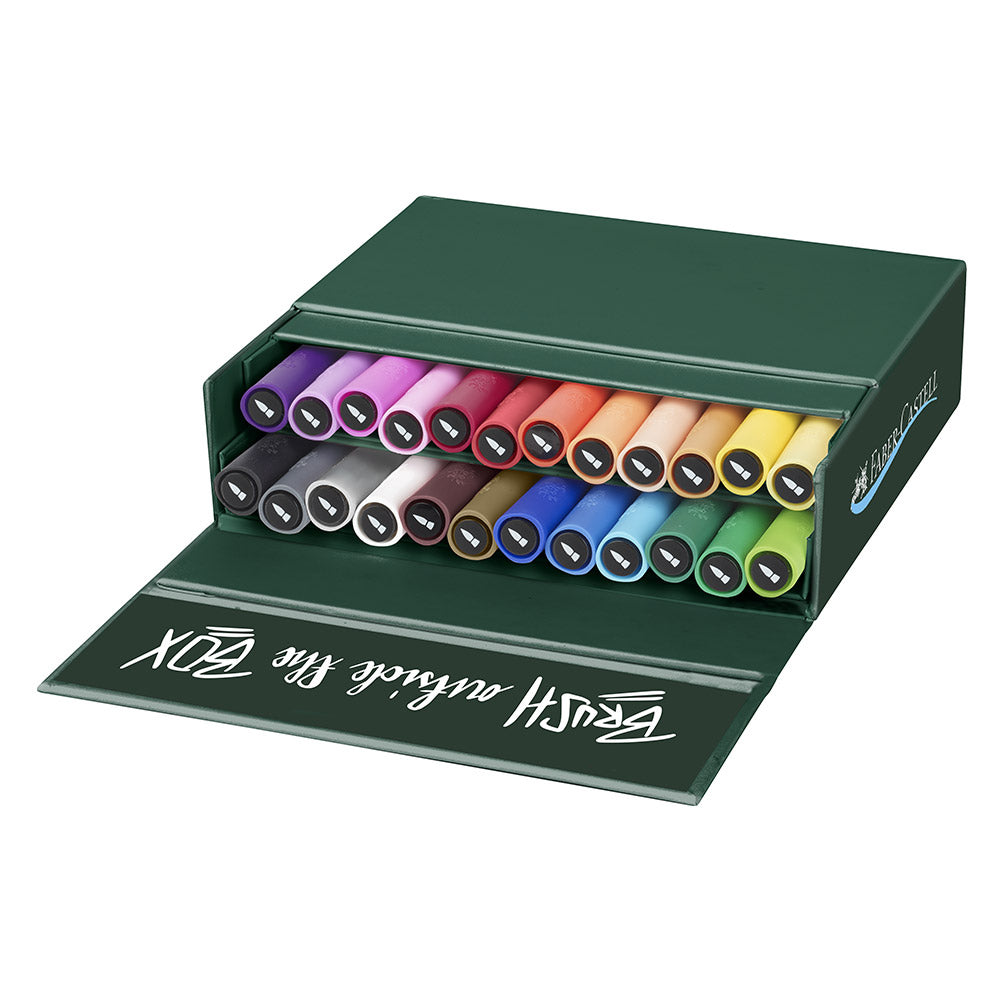 Faber-Castell Multimark Acrylic Brush Box of 24