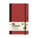 Flexbook Ecosmiles Ruled Notebook Medium Cherry by Flexbook at Cult Pens