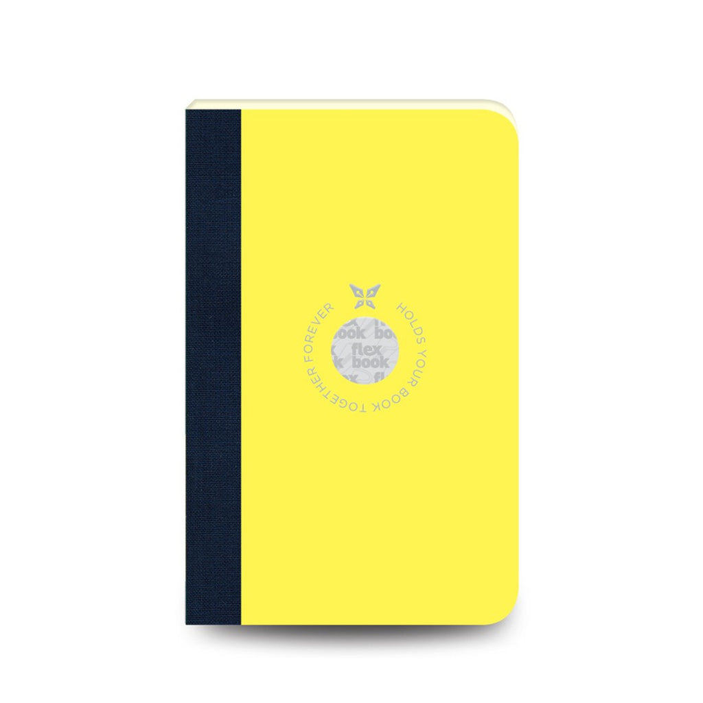 Flexbook Global Smartbook Ruled Notebook Pocket Yellow by Flexbook at Cult Pens