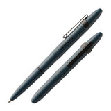 Fisher Space Pen Elite Navy Blue Cerakote Bullet Space Pen With Matte Black Pocket Clip and Axiom Space Logo