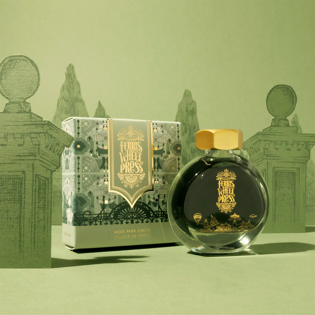 Ferris Wheel Press Fountain Pen Ink 38ml Moss Park Green