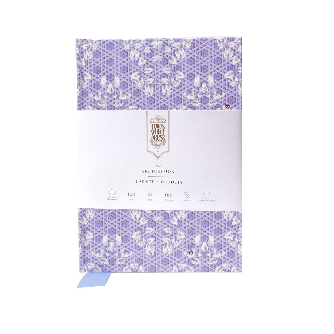 Ferris Wheel Press A5 Sketchbook Violet Blue