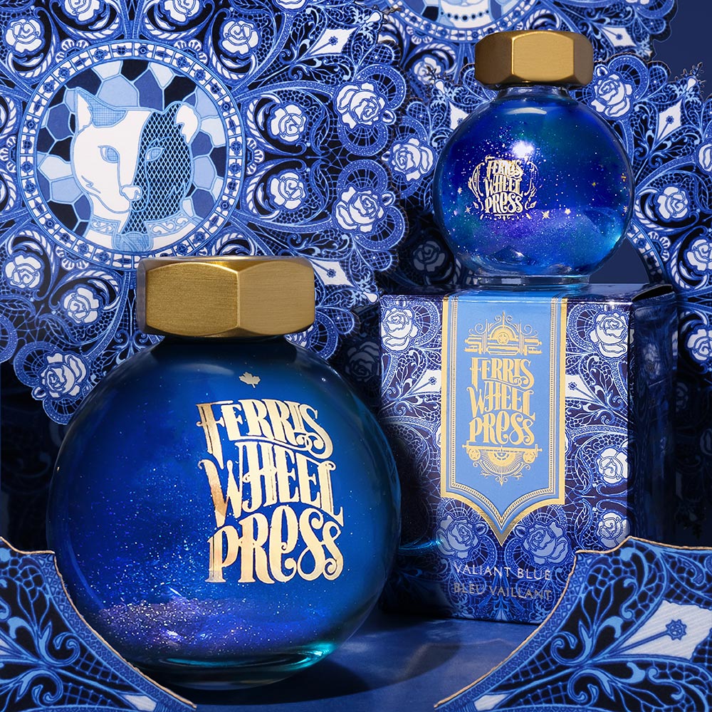 Ferris Wheel Press Ferritales Fountain Pen Ink 85ml Valiant Blue