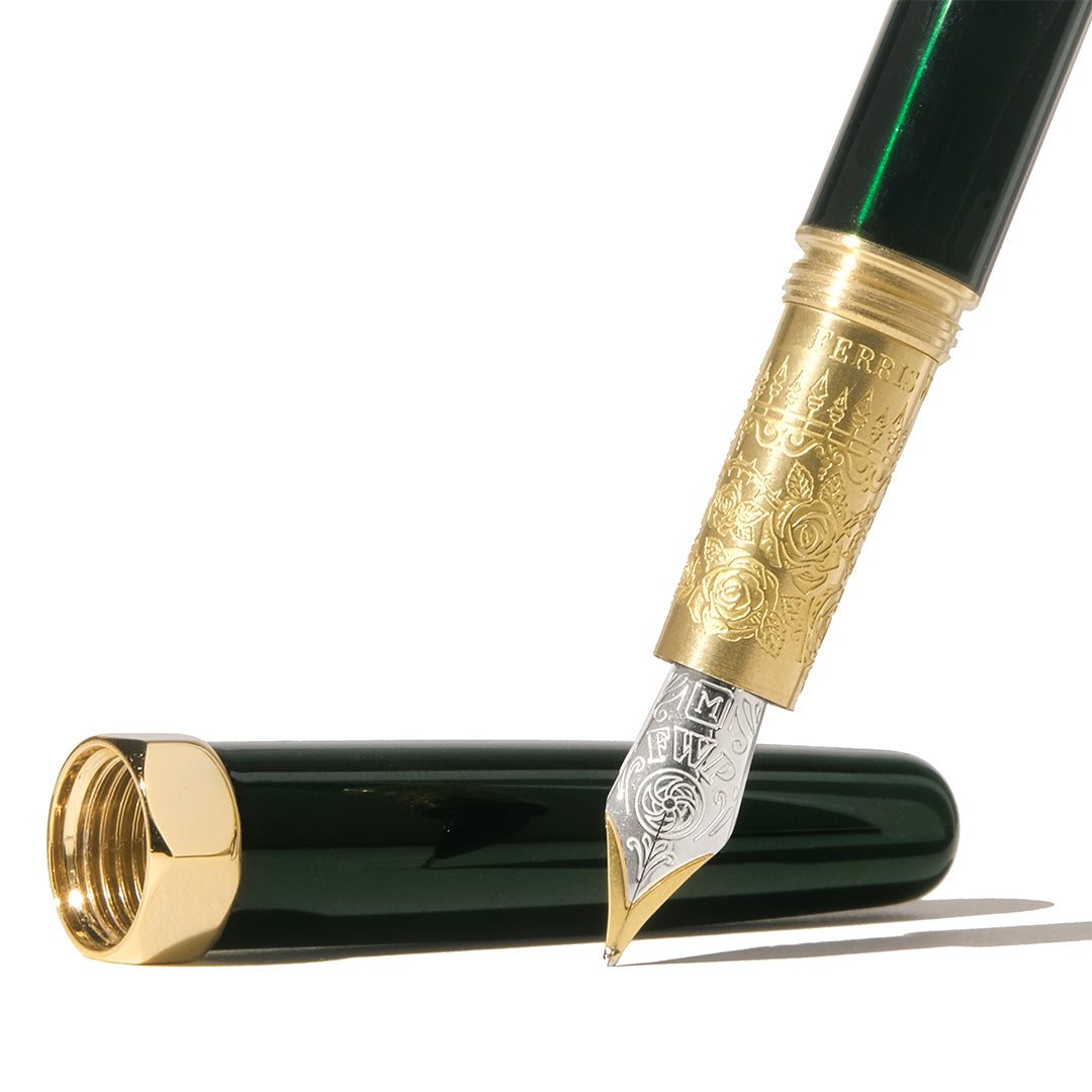 Ferris Wheel Press Bijou Limited Edition Fountain Pen Emerald Gardens