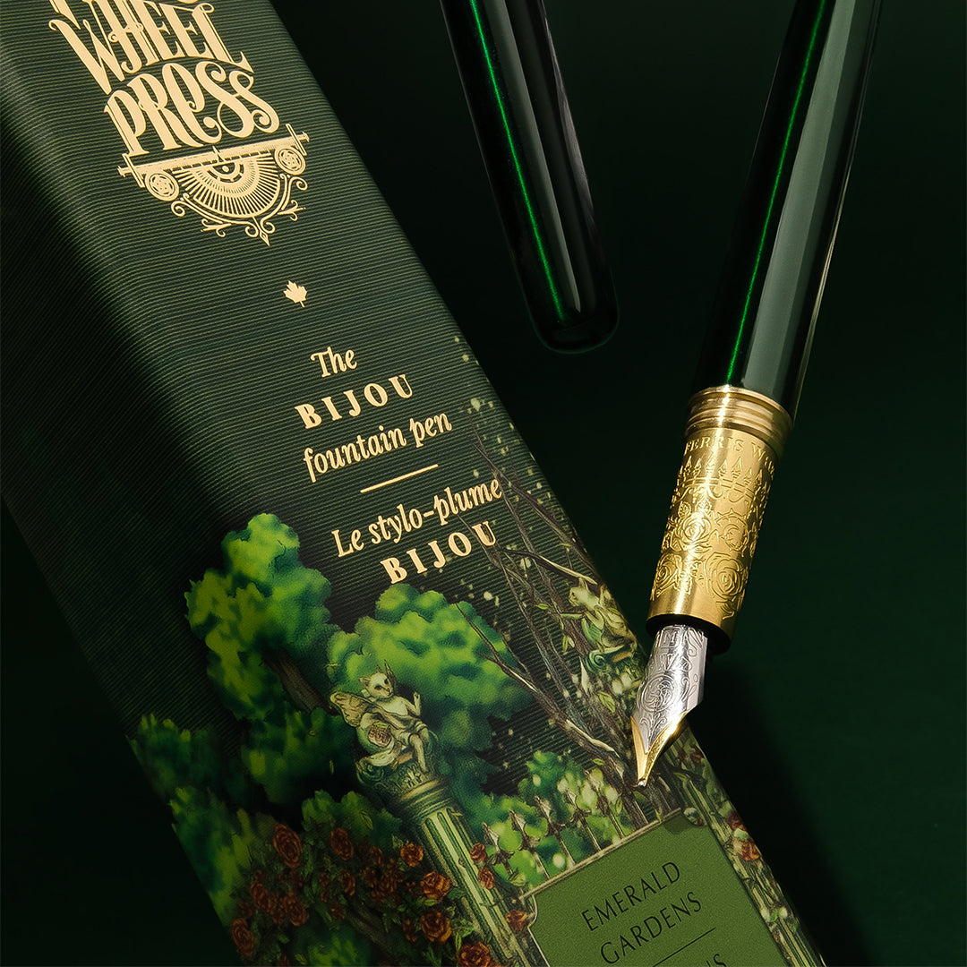 Ferris Wheel Press Bijou Limited Edition Fountain Pen Emerald Gardens