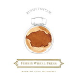 Ferris Wheel Press Everyday Fountain Pen Ink 10ml Russet Typecase