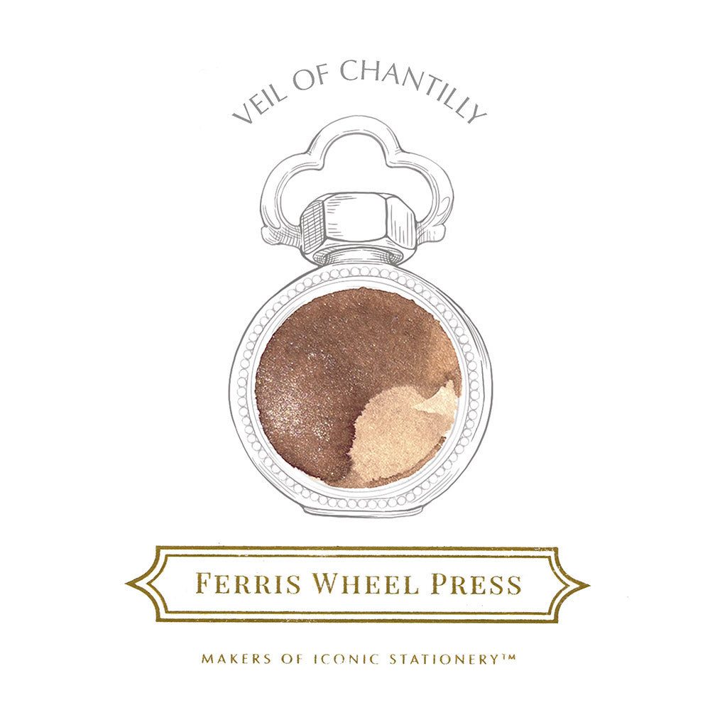 Ferris Wheel Press Everyday Fountain Pen Ink 10ml Veil of Chantilly