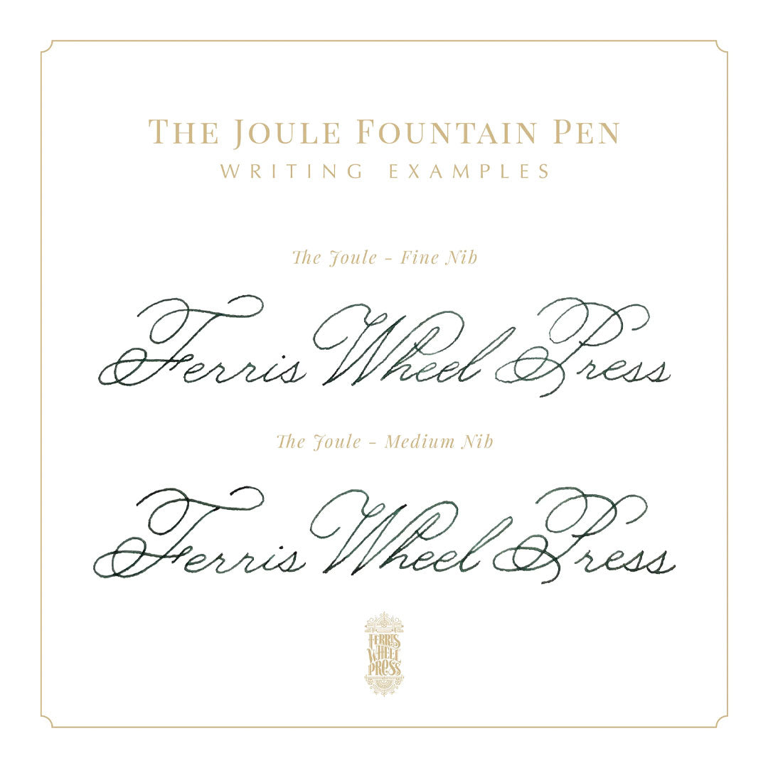 Ferris Wheel Press The Joule Fountain Pen Viola Mulberry