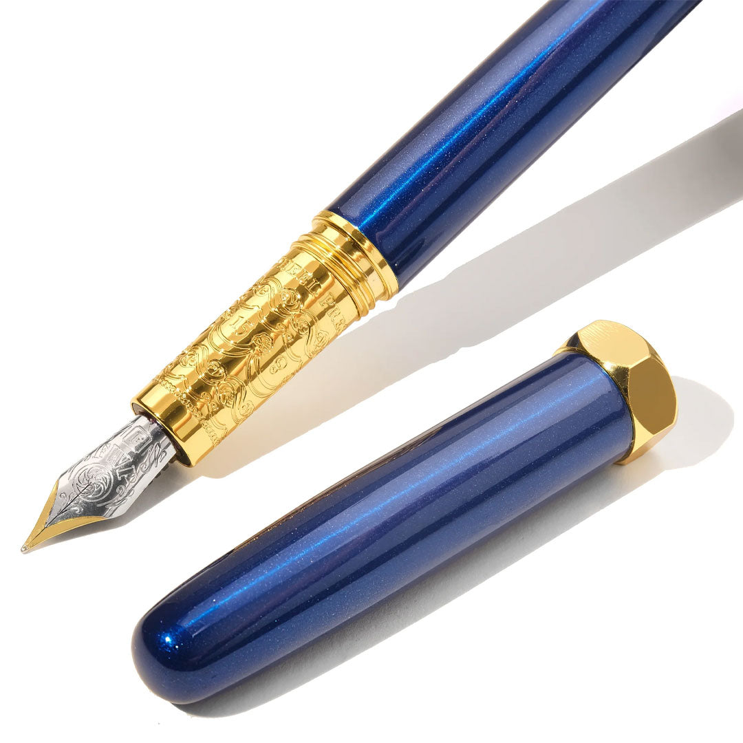 Ferris Wheel Press 2025 Limited Edition Bijou Fountain Pen Blue Revelry