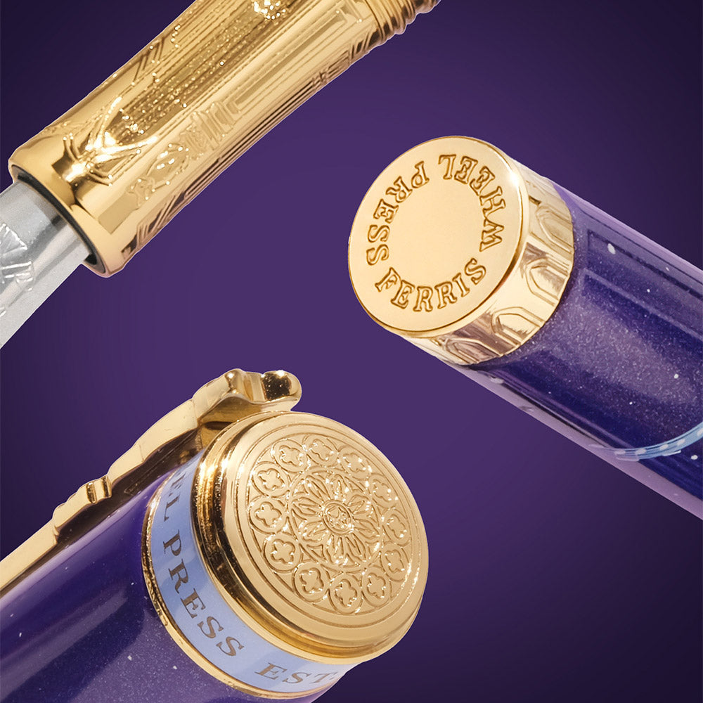 Ferris Wheel Press Limited Edition 2026 The Masque Fountain Pen The Twilight Symphony