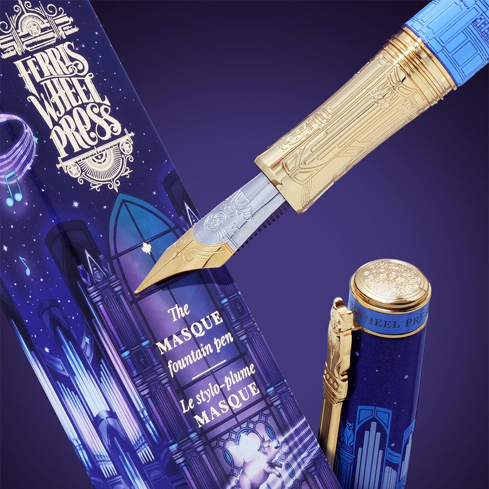Ferris Wheel Press Limited Edition 2026 The Masque Fountain Pen The Twilight Symphony