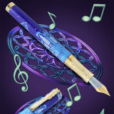 Ferris Wheel Press Limited Edition 2026 The Masque Fountain Pen The Twilight Symphony